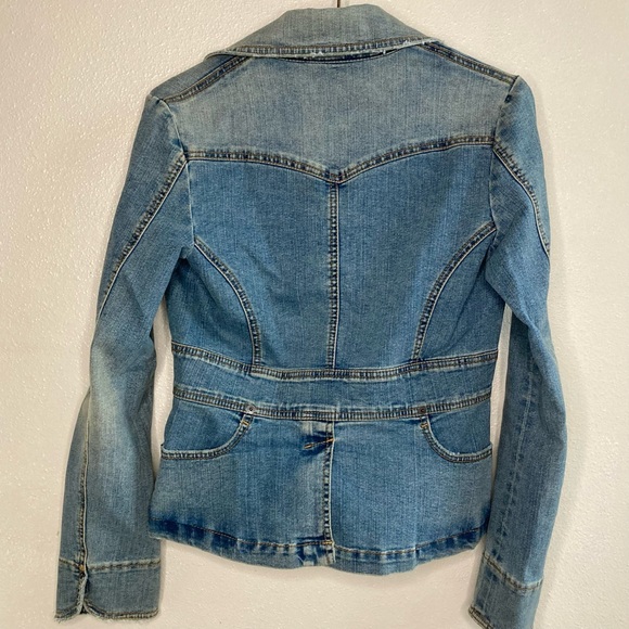 Nine by DMBM Jean Jacket Woman's Size Medium - Picture 5 of 11